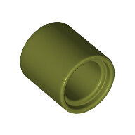 LEGO Olive Green Technic, Pin Connector Round 1L (Spacer) 18654 - 6278105