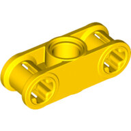 LEGO Yellow Technic, Axle and Pin Connector Perpendicular 3L with Center Pin Hole 32184 - 6037676