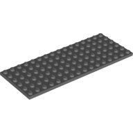 LEGO Dark Bluish Gray Plate 6 x 16 3027 - 4226358