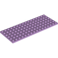 LEGO Lavender Plate 6 x 16 3027 - 6173053