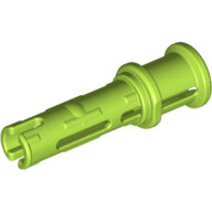 LEGO Lime Technic, Pin 3L with Friction Ridges Lengthwise and Stop Bush 32054 - 6308237