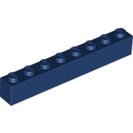 LEGO Dark Blue Brick 1 x 8 3008 - 6277303