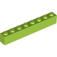 LEGO Lime Brick 1 x 8 3008 - 4172974