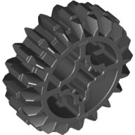 LEGO Black Technic, Gear 20 Tooth Double Bevel 32269 - 4177430