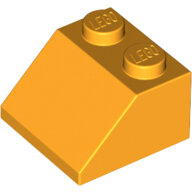 LEGO Bright Light Orange Slope 45 2 x 2 3039 - 6020181