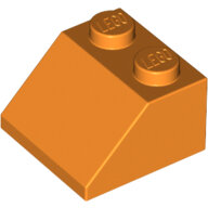 LEGO Orange Slope 45 2 x 2 3039 - 4118828