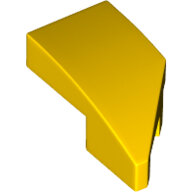 LEGO Yellow Wedge 2 x 1 x 2/3 with Stud Notch Left 29120 - 6289740