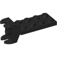 LEGO Black Hinge Plate 2 x 4 with Articulated Joint - Female 3640 - 364026