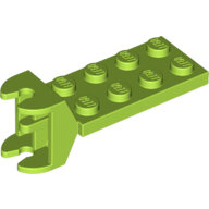LEGO Lime Hinge Plate 2 x 4 with Articulated Joint - Female 3640 - 6036878