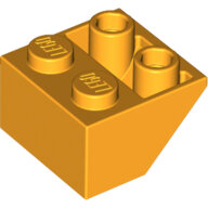 LEGO Bright Light Orange Slope, Inverted 45 2 x 2 3660 - 6170916