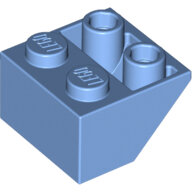 LEGO Medium Blue Slope, Inverted 45 2 x 2 3660 - 6056214