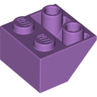 LEGO Medium Lavender Slope, Inverted 45 2 x 2 3660 - 6223452