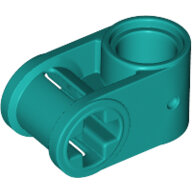 LEGO Dark Turquoise Technic, Axle and Pin Connector Perpendicular 6536 - 6295183