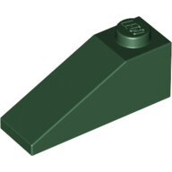 LEGO Dark Green Slope 33 3 x 1 4286 - 6168573