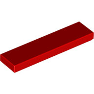 LEGO Red Tile 1 x 4 2431 - 243121