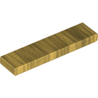 LEGO Pearl Gold Tile 1 x 4 2431 - 6103005
