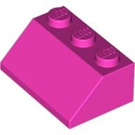 LEGO Dark Pink Slope 45 2 x 3 3038 - 4618653