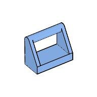 LEGO Medium Blue Tile, Modified 1 x 2 with Bar Handle 2432 - 4166146
