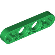 LEGO Green Technic, Liftarm Thin 1 x 4 - Axle Holes 32449 - 4277754