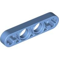 LEGO Medium Blue Technic, Liftarm Thin 1 x 4 - Axle Holes 32449 - 4158874