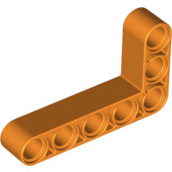 LEGO Orange Technic, Liftarm, Modified Bent Thick L-Shape 3 x 5 32526 - 6143015
