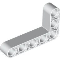 LEGO White Technic, Liftarm, Modified Bent Thick L-Shape 3 x 5 32526 - 4585040