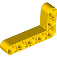 LEGO Yellow Technic, Liftarm, Modified Bent Thick L-Shape 3 x 5 32526 - 4144022