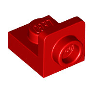 LEGO Red Bracket 1 x 1 - 1 x 1 Inverted 36840 - 6249907