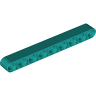 LEGO Dark Turquoise Technic, Liftarm Thick 1 x 9 40490 - 6314820
