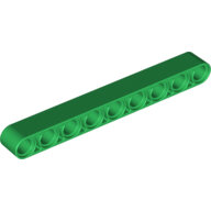 LEGO Green Technic, Liftarm Thick 1 x 9 40490 - 6115618