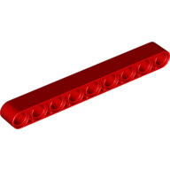 LEGO Red Technic, Liftarm Thick 1 x 9 40490 - 4192225