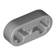 LEGO Light Bluish Gray Technic, Liftarm Thin 1 x 2 - Axle Holes 41677 - 4211741