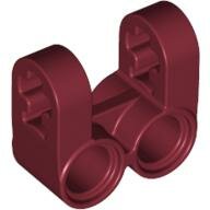 LEGO Dark Red Technic, Axle and Pin Connector Perpendicular Double Split 41678 - 4261401