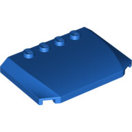 LEGO Blue Wedge 4 x 6 x 2/3 Triple Curved 52031 - 4294739