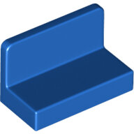 LEGO Blue Panel 1 x 2 x 1 with Rounded Corners 4865b - 6146218
