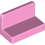 LEGO Bright Pink Panel 1 x 2 x 1 with Rounded Corners 4865b - 6146231