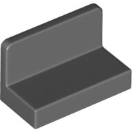 LEGO Dark Bluish Gray Panel 1 x 2 x 1 with Rounded Corners 4865b - 6146225