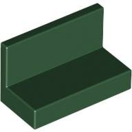 LEGO Dark Green Panel 1 x 2 x 1 with Rounded Corners 4865b - 4528713