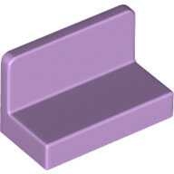 LEGO Lavender Panel 1 x 2 x 1 with Rounded Corners 4865b - 6199929