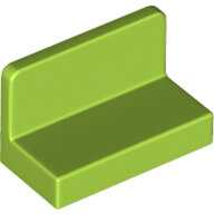 LEGO Lime Panel 1 x 2 x 1 with Rounded Corners 4865b - 6146237
