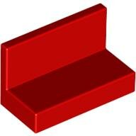 LEGO Red Panel 1 x 2 x 1 with Rounded Corners 4865b - 486521