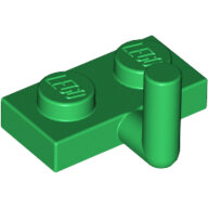 LEGO Green Plate, Modified 1 x 2 with Bar Arm Up (Horizontal Arm 5mm) 4623b - 6073022