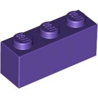 LEGO Dark Purple Brick 1 x 3 3622 - 4235127