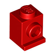 LEGO Red Brick, Modified 1 x 1 with Headlight 4070 - 407021