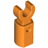 LEGO Orange Bar Holder with Clip 11090 - 6162893