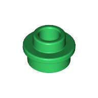 LEGO Green Plate, Round 1 x 1 with Open Stud 85861 - 6338221