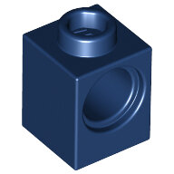 LEGO Dark Blue Technic, Brick 1 x 1 with Hole 6541 - 6293318