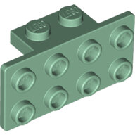 LEGO Sand Green Bracket 1 x 2 - 2 x 4 93274 - 4616576