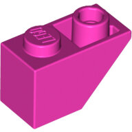 LEGO Dark Pink Slope, Inverted 45 2 x 1 3665 - 4622743