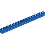 LEGO Blue Technic, Brick 1 x 16 with Holes 3703 - 370323